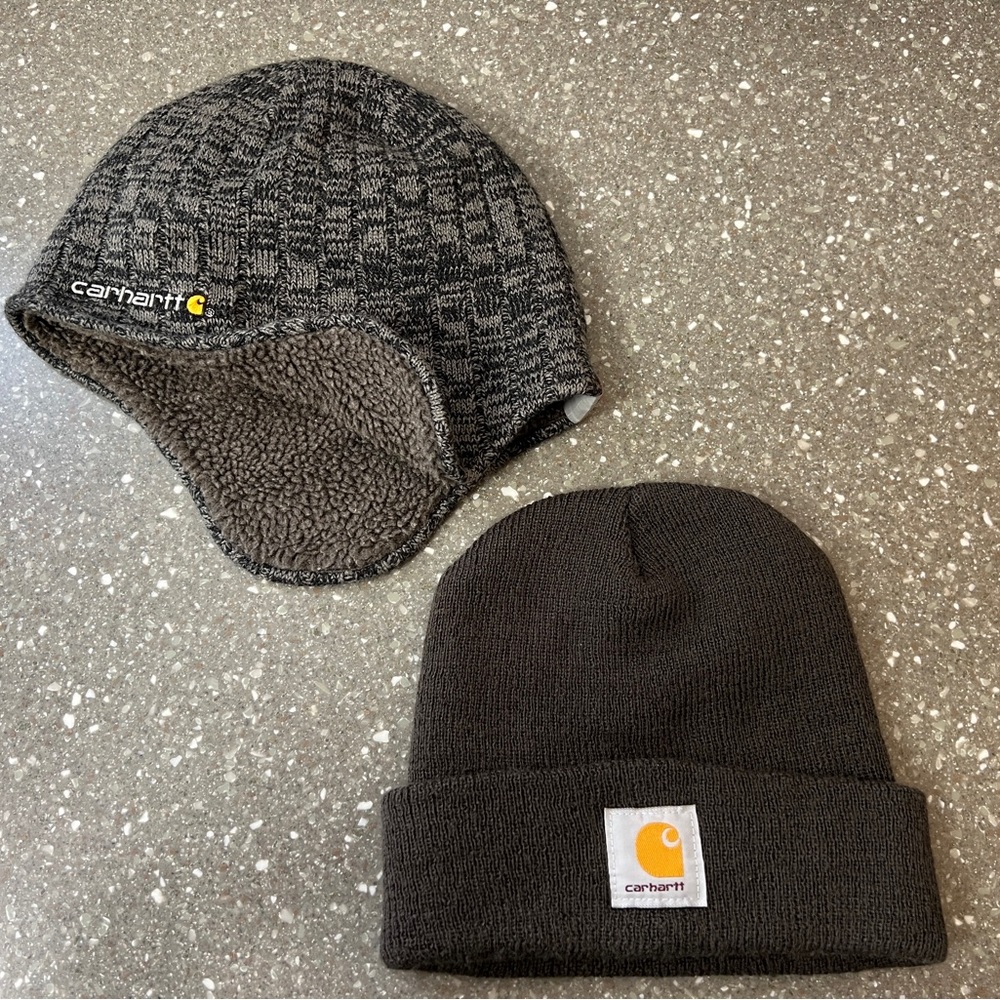 Bundle of 2 Carhartt Winter Hats